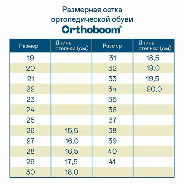 Детские биркенштоки ORTHOBOOM 20325-11 темно-синий